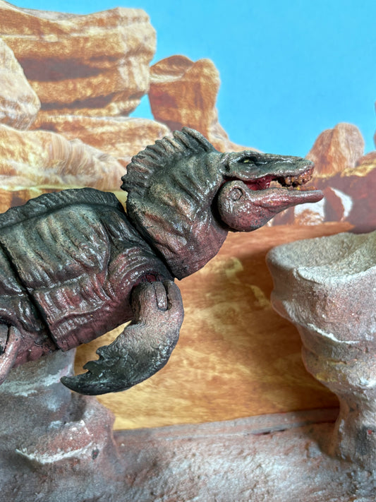 Swimming DINOSAUR (Mosasaurus) - Regular Sized Version