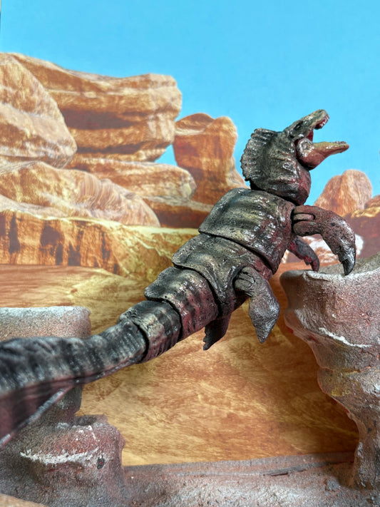 Swimming DINOSAUR (Mosasaurus) - Pint Sized Trading Figure Version