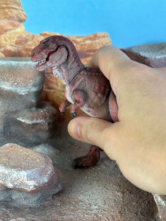 Articulated British Tyrannosaurus Throwback Figure (Pint Sized Version)