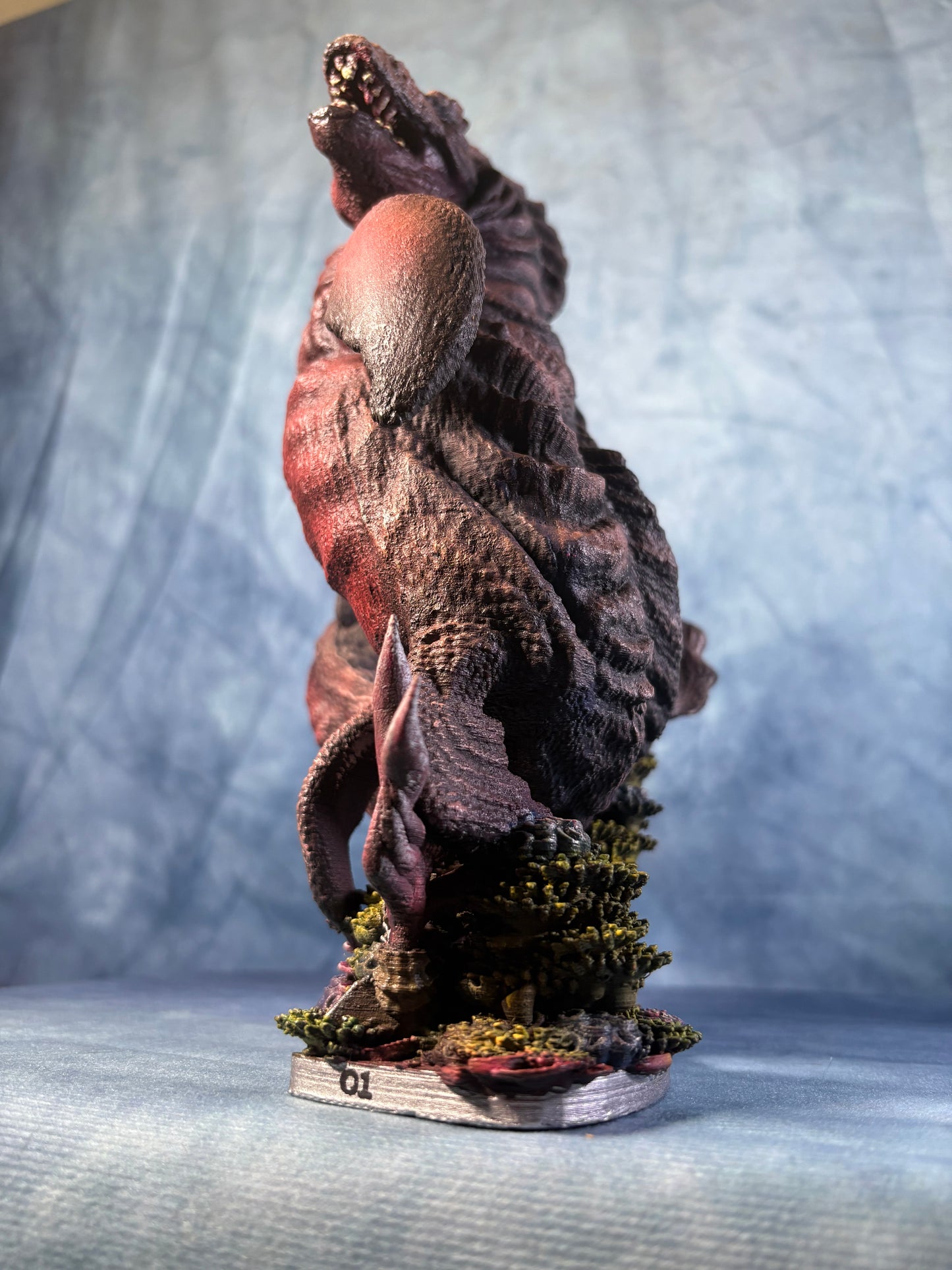 MOSASAURUS STATUE (Manic Pixie Dream Dinosaur Version)