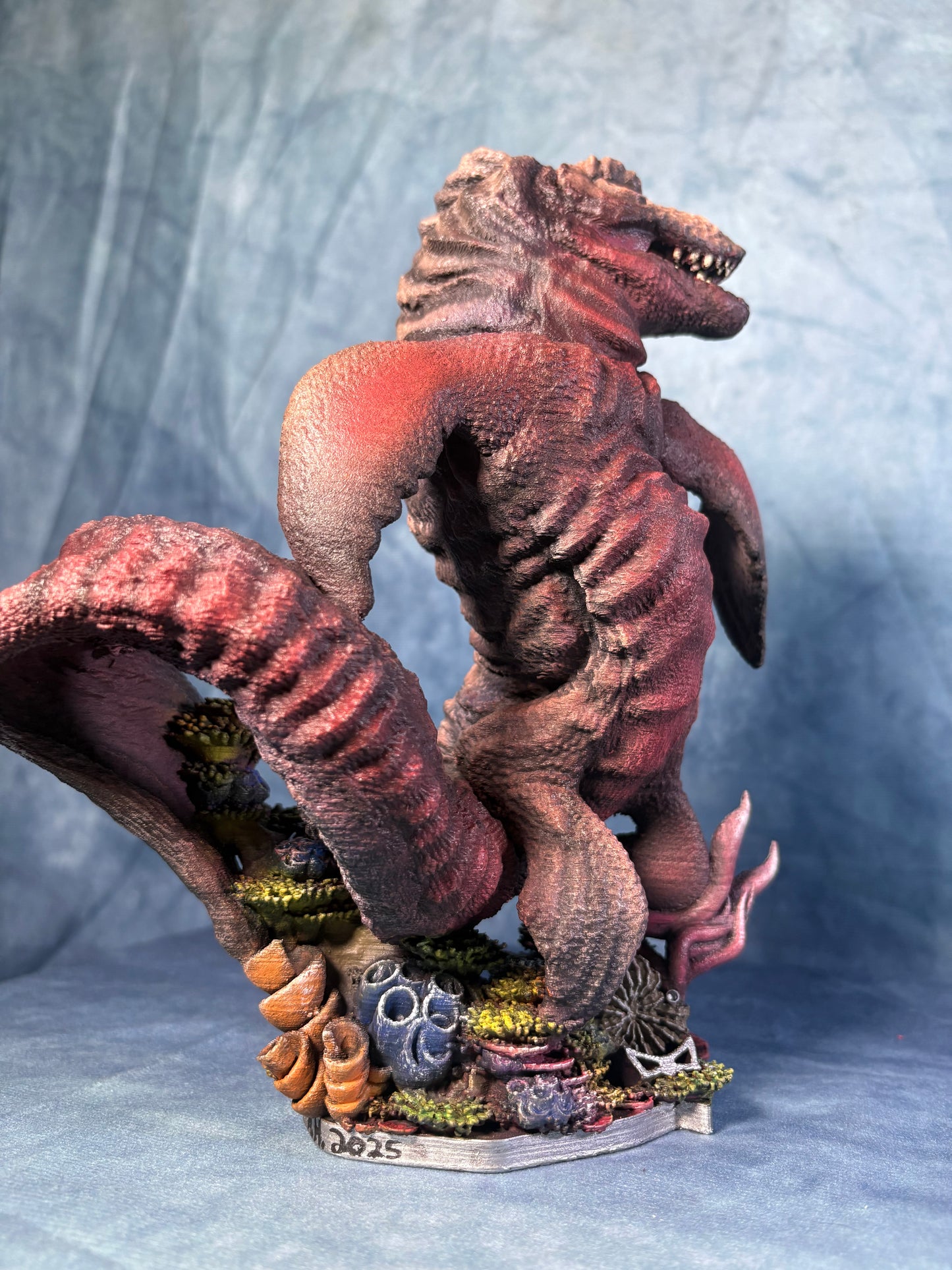 MOSASAURUS STATUE (Manic Pixie Dream Dinosaur Version)