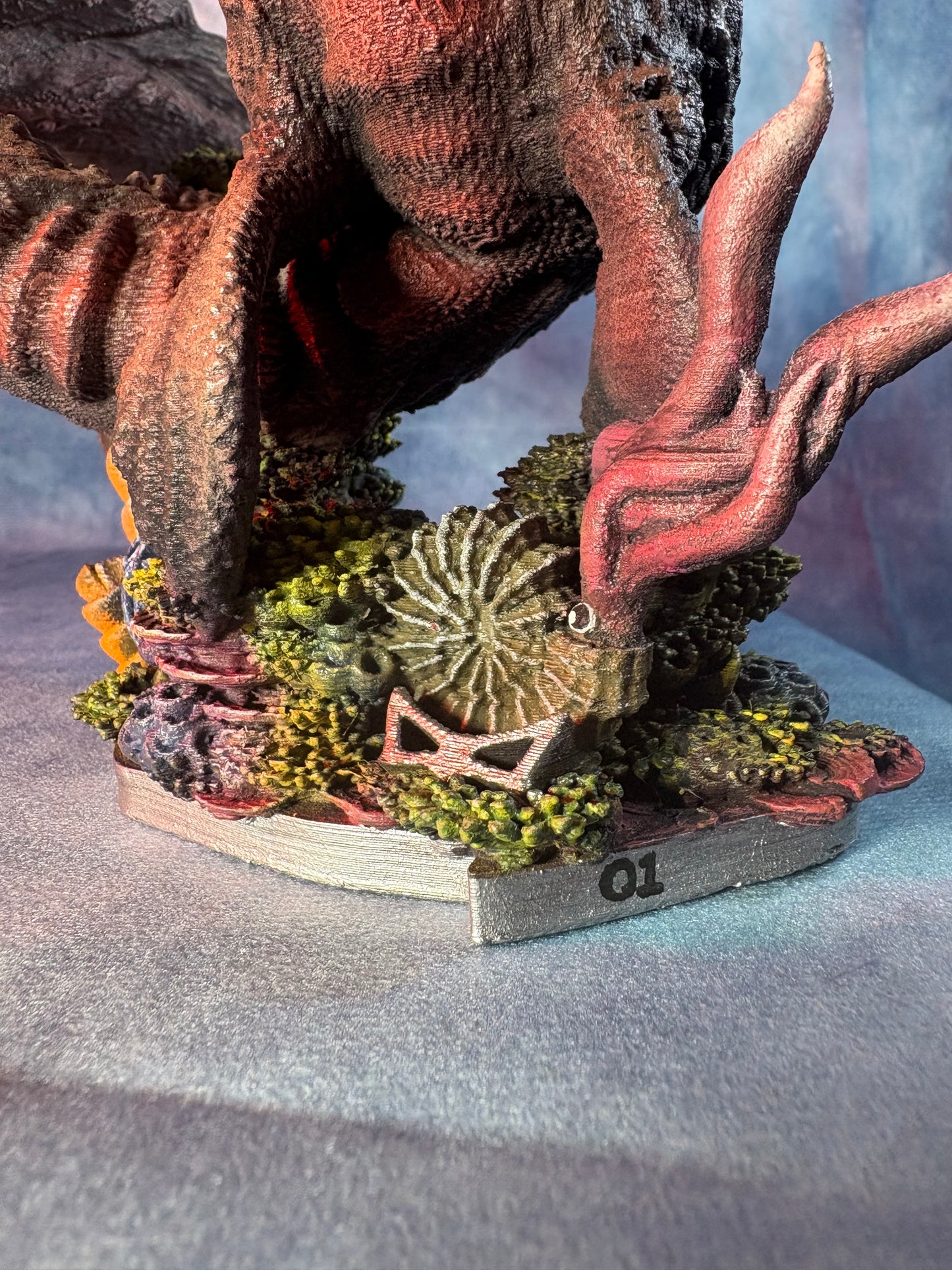 MOSASAURUS STATUE (Manic Pixie Dream Dinosaur Version)