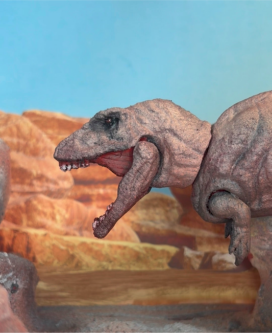 Biblically Accurate Carcharodontosaurus (pint sized trading figure)