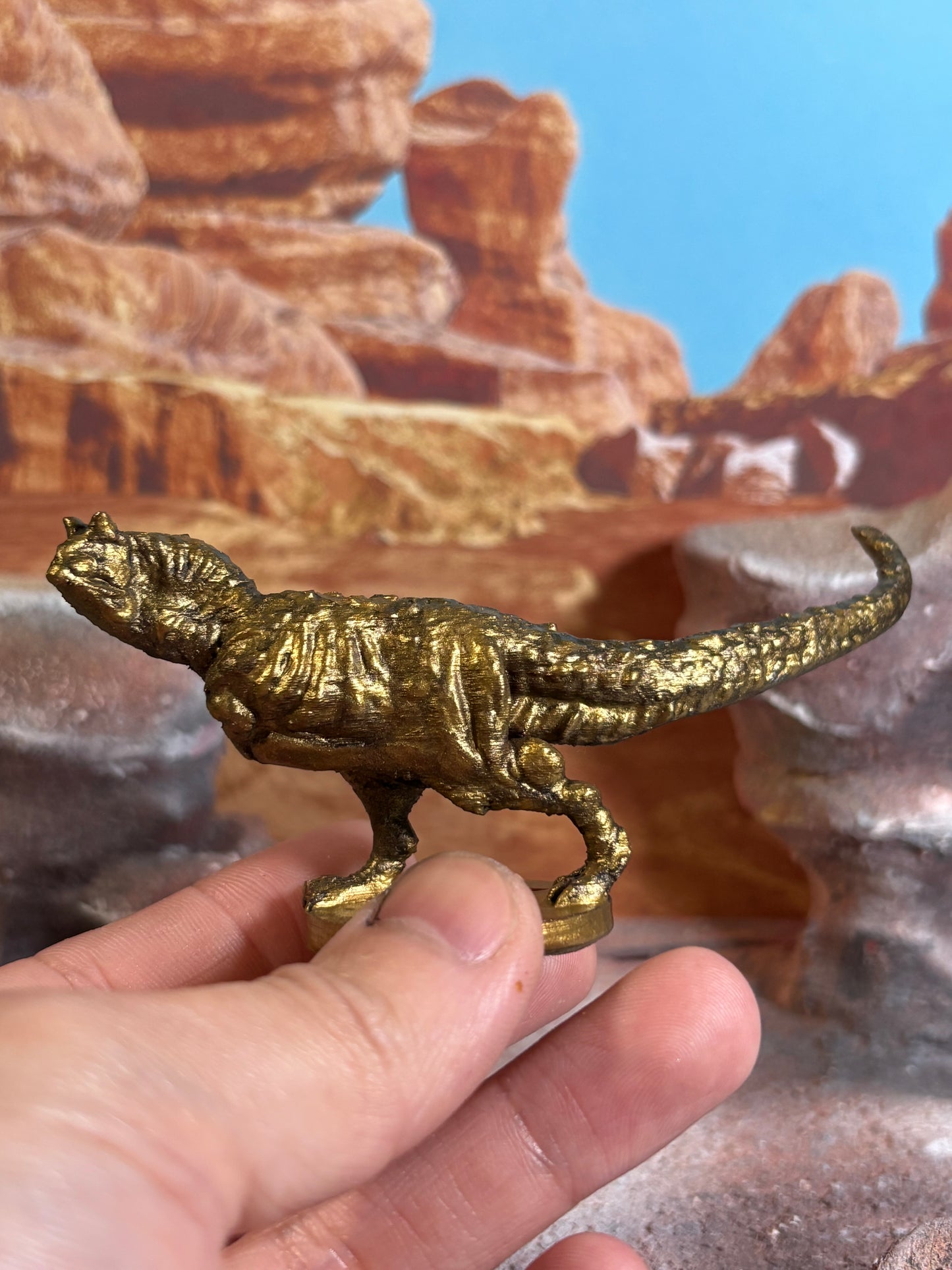 Metallic Token Dinosaurs