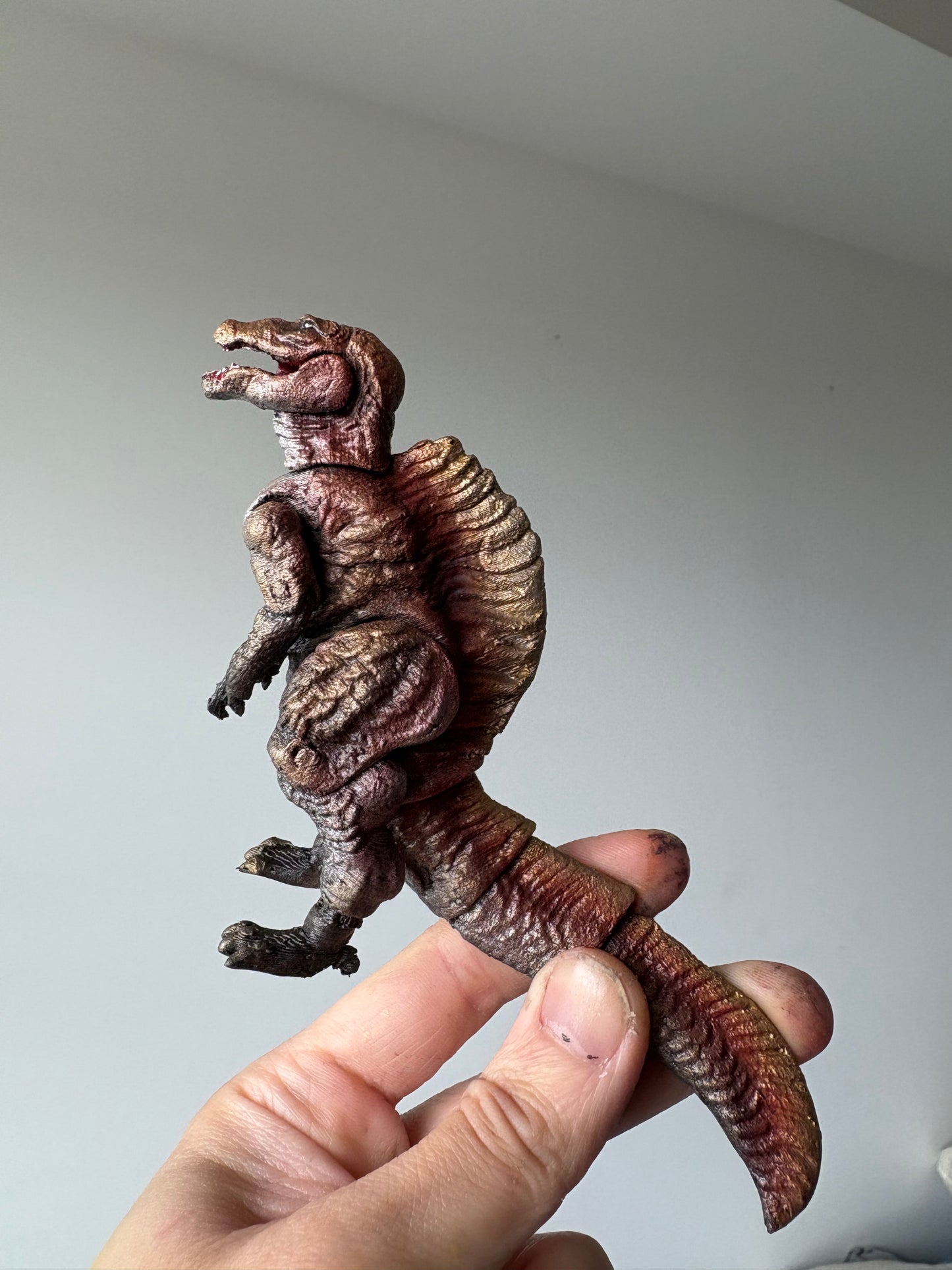 Aulita Heroes Spinosaurus (Pint - Sized Trading Figure Version)