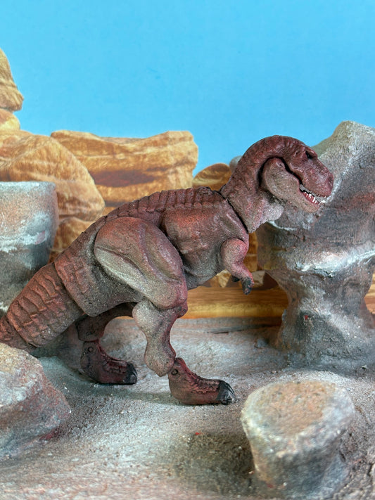 Articulated British Tyrannosaurus Throwback Figure (Pint Sized Version)