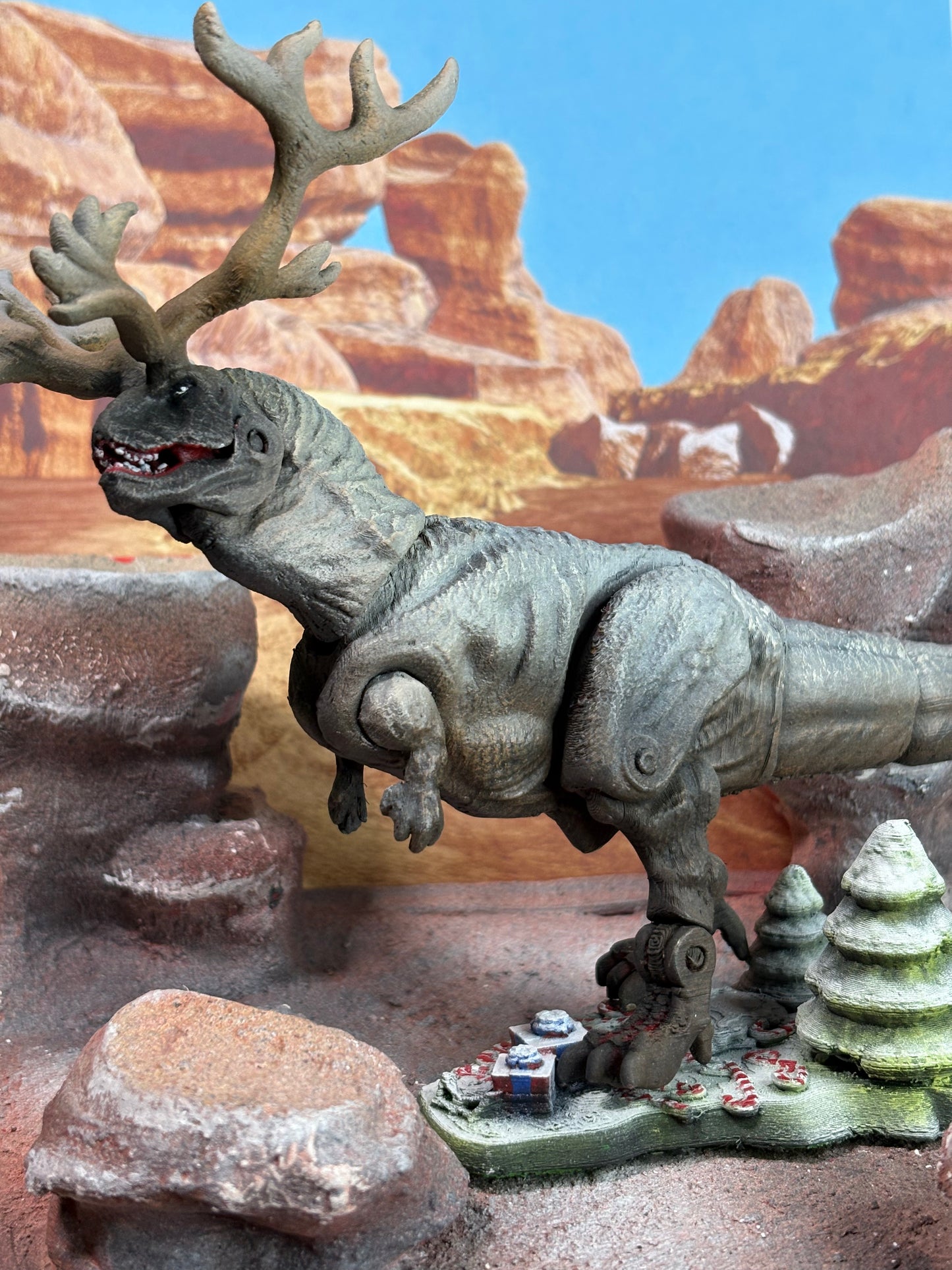 CARNOTAURUS figure (Biblically Accurate Version)